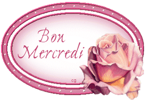 Gif animé Bon mercredi fleurs